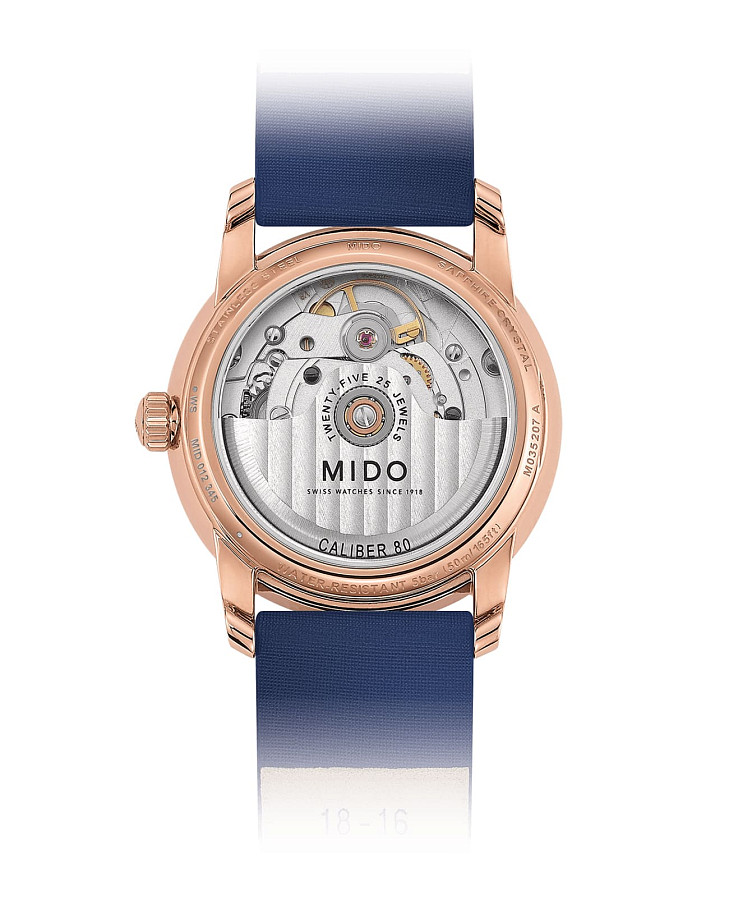 Часы Mido Baroncelli Wild Stone M035.207.37.491.00 — механические, металл сталь