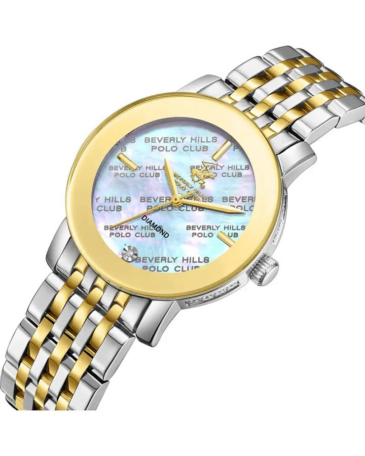 Часы Beverly Hills Polo Club BP3670C.220 — кварцевые, сталь металл