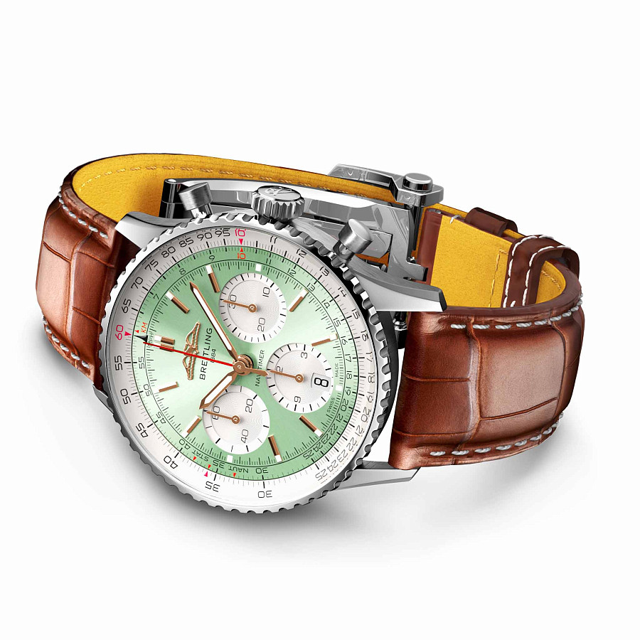 Часы Breitling Navitimer B01 Chronograph 41 AB0139211L1P1 — артикул AB0139211L1P1