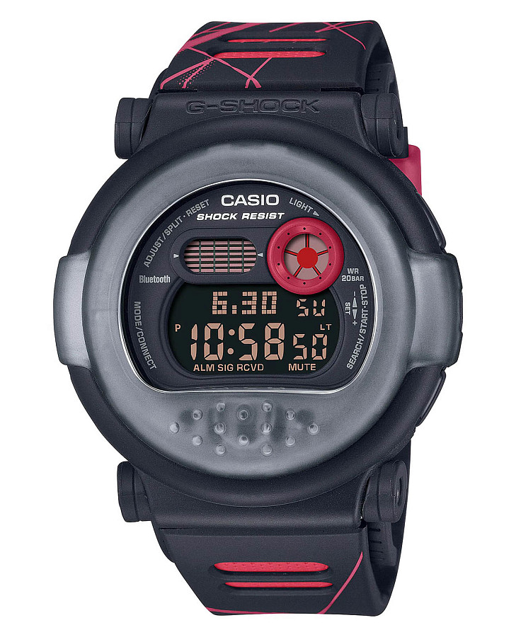 Часы Casio G-Shock G-B001MVA-1DR (G-B001MVA-1) — мужские, серый