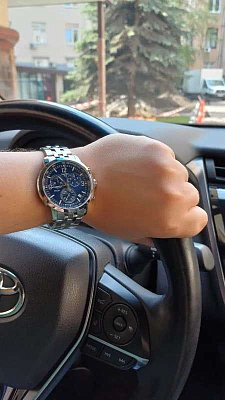 Фото покупателя: Швейцарские наручные часы Tissot PRC 200 Chronograph T114.417.11.047.00 с хронографом