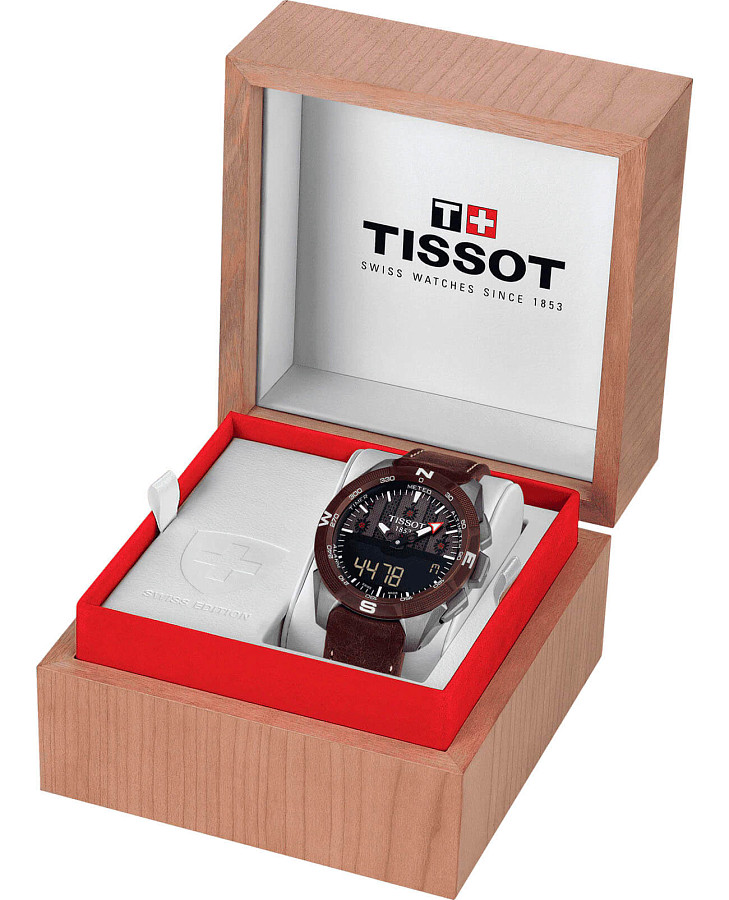Часы Tissot T-Touch Expert Solar II Swiss Edition T110.420.46.051.00 — артикул T1104204605100