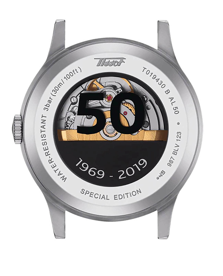 Часы Tissot Heritage Visodate Automatic Alpine Dieppe 50th Anniversary Special Edition T019.430.11.031.01 — сталь металл, Швейцария