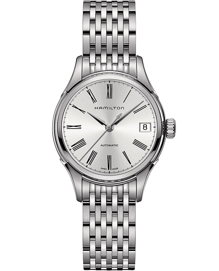 Часы Hamilton American Classic Valiant Auto H39415154 — женские, серебристый