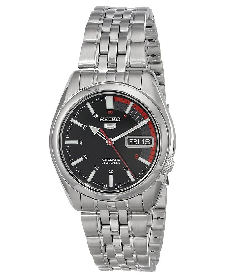 Часы Seiko 5 SNK375J1 — мужские, черный