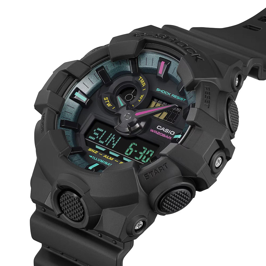 Часы Casio G-Shock GA-700MF-1ADR (GA-700MF-1A) — электронные, пластик