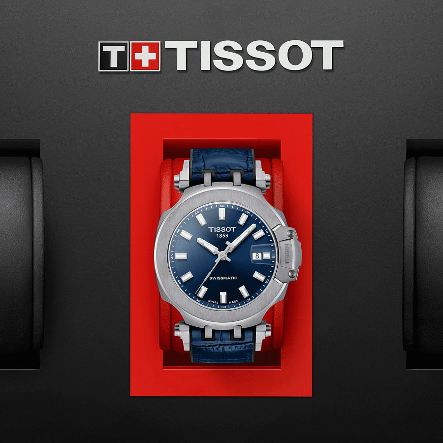 Часы Tissot T-Race Swissmatic T115.407.17.041.00 — кожаный, мужские