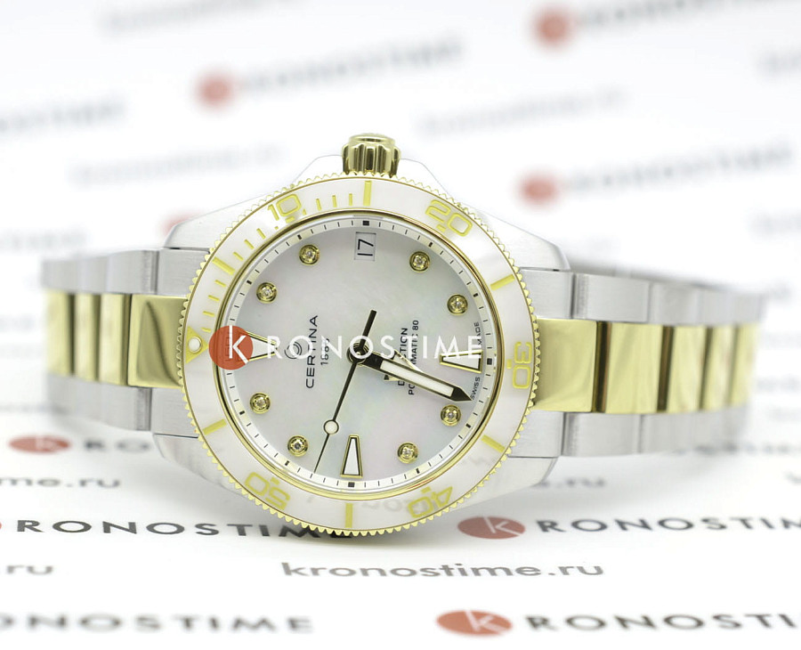 Часы Certina DS Action Lady C032.007.22.116.00 — механические, металл сталь