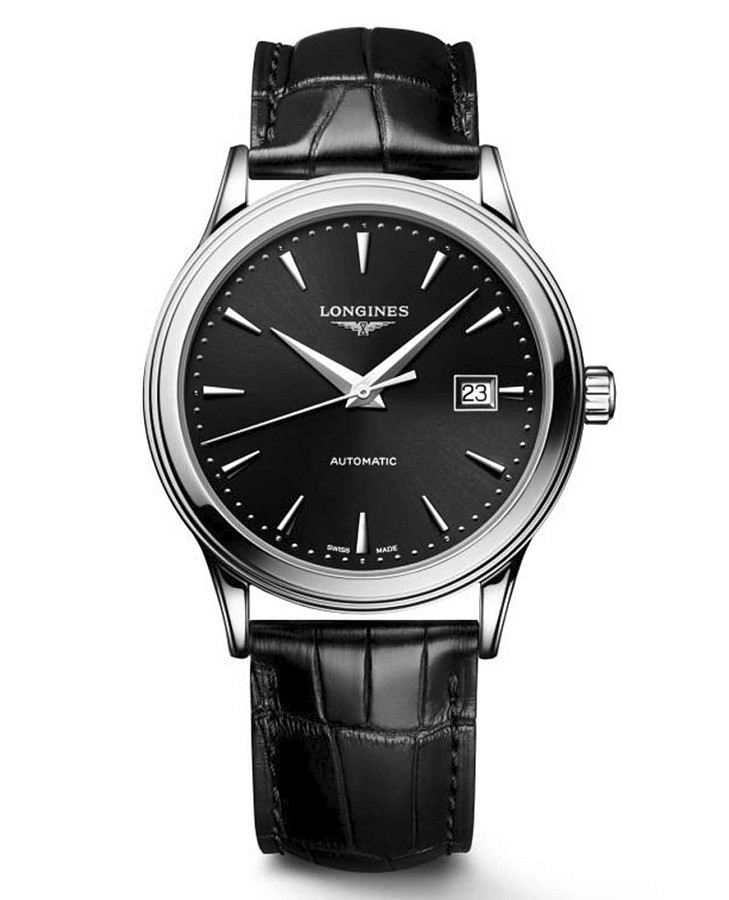 Часы Longines Flagship L4.984.4.59.2 — мужские, черный