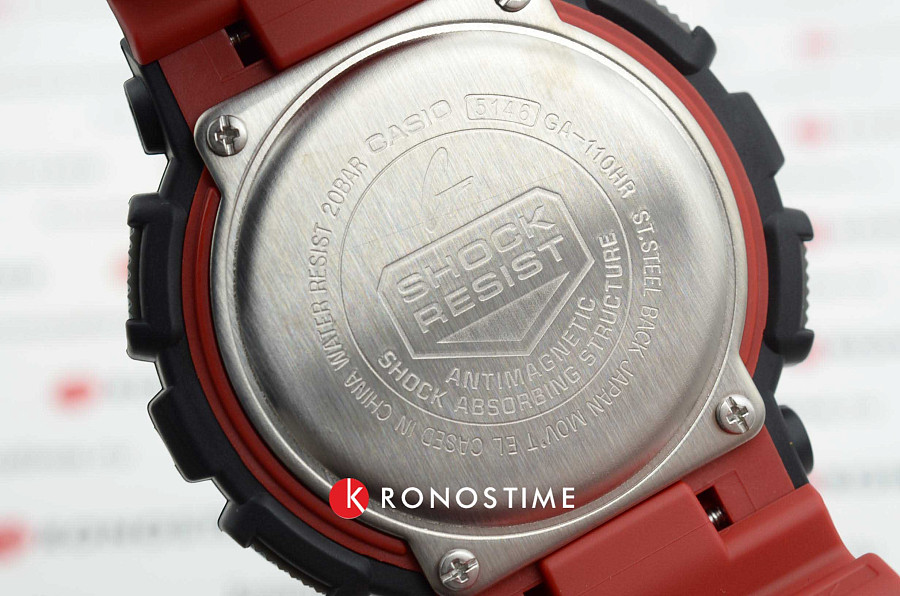 Часы Casio G-Shock GA-110HR-1ADR (GA-110HR-1A) — пластик, пластик