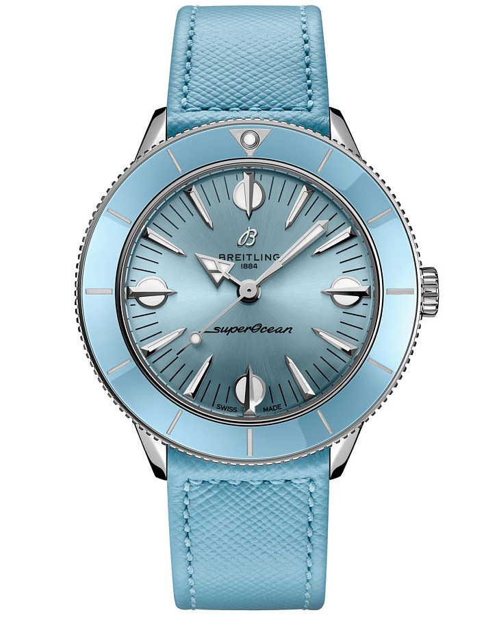 Часы Breitling Superocean Heritage ’57 Pastel Paradise A10340161C1X1 — женские, голубой