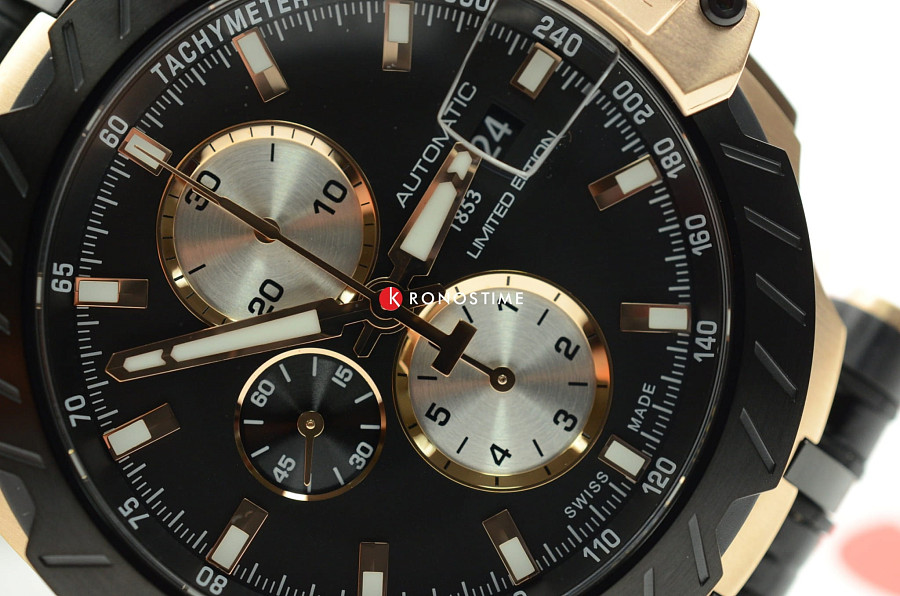 Часы Tissot T-Race Motogp Automatic Chronograph T115.427.37.051.00 — механические, сталь металл