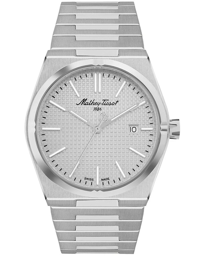 Часы Mathey-Tissot Zoltan H117AS — мужские, серебристый