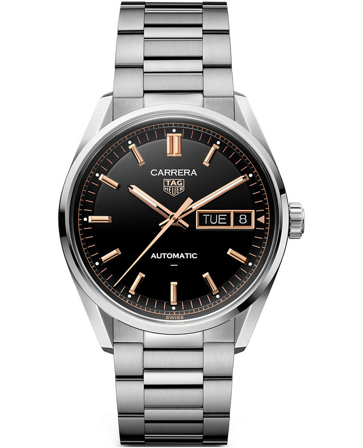 Часы TAG Heuer Carrera Day-Date WDA2111.BA0043 — мужские, черный