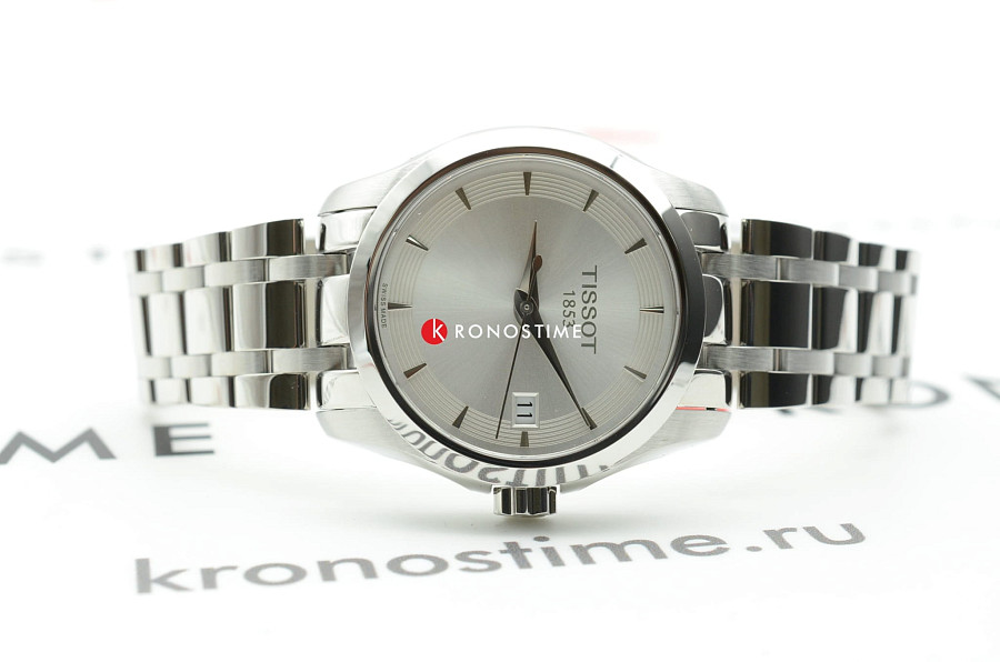 Часы Tissot Couturier Lady T035.210.11.031.00 — Швейцария, кварцевые