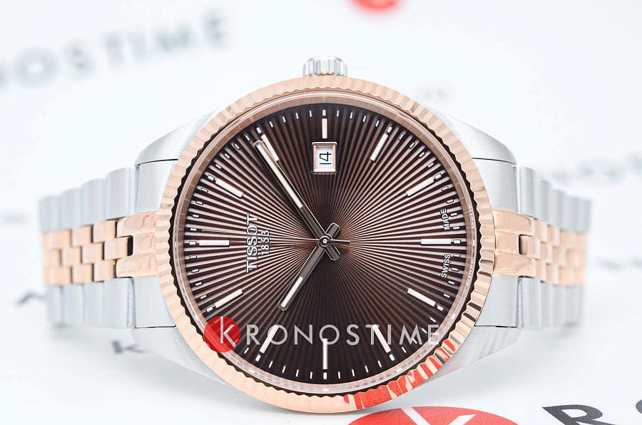 Часы Tissot Ballade 40 mm T156.410.22.291.01 — кварцевые, металл сталь