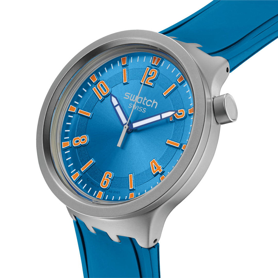 Часы Swatch Big Bold Irony Standard SB07S115 — кварцевые, металл сталь