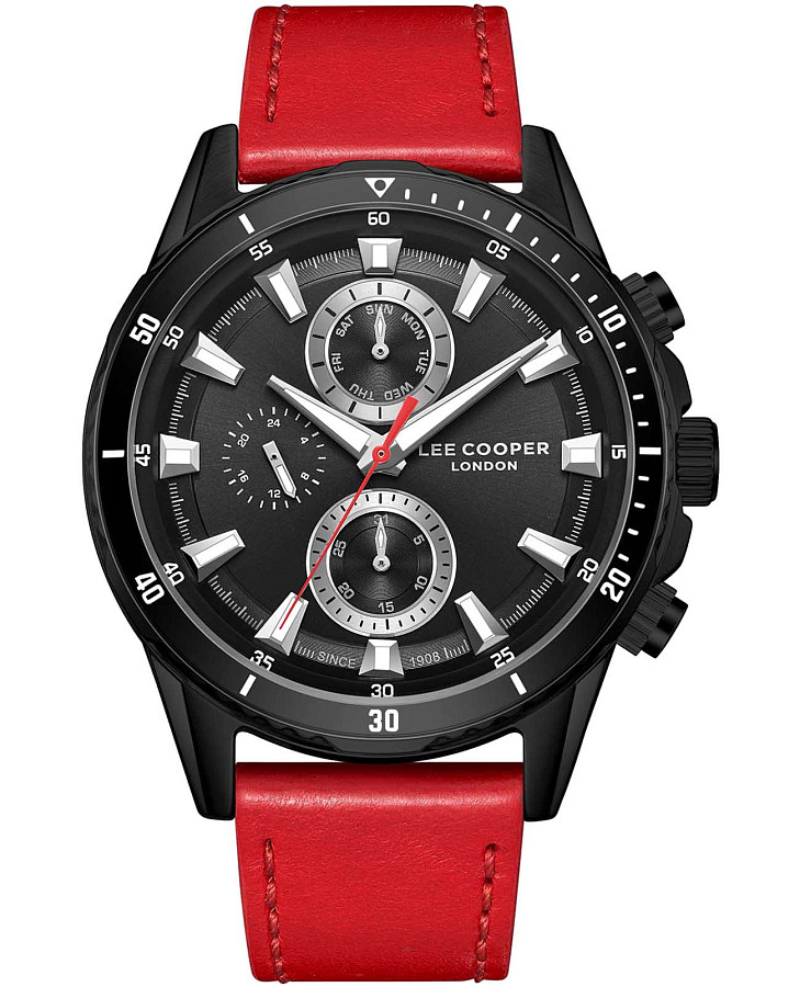 Часы Lee Cooper LC08004.658 — мужские, черный