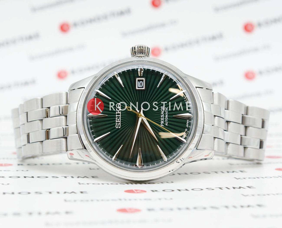 Часы Seiko Presage Cocktail Time SRPE15J1 — механические, сталь металл