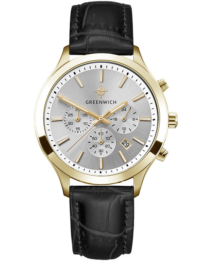 Часы Greenwich Skipper GW 043.21.33 — мужские, белый