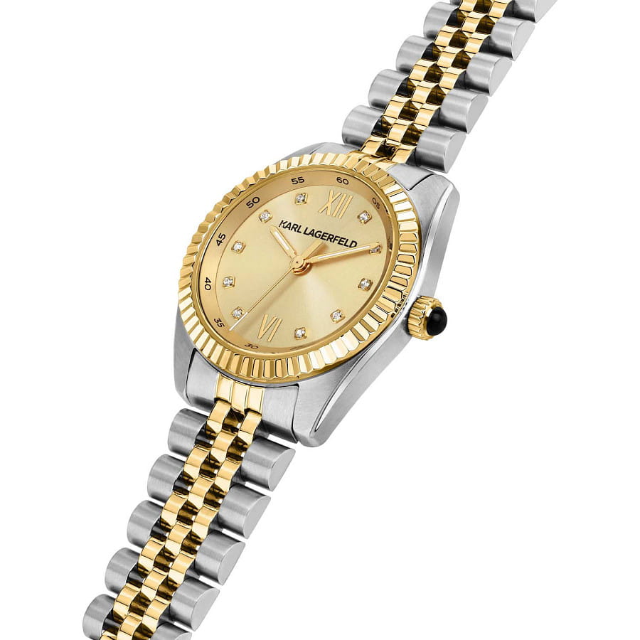 Часы Karl Lagerfeld Timeless Code Mini R0553109505 — кварцевые, металл сталь