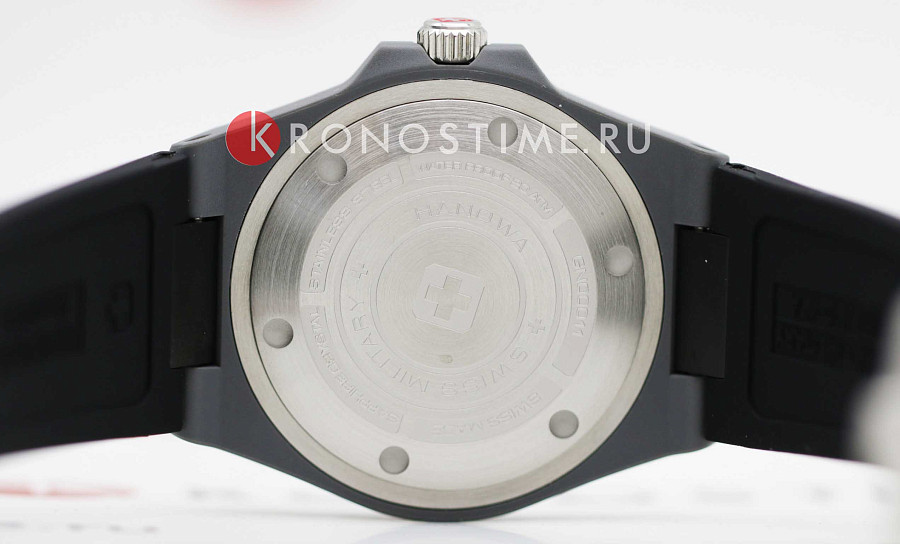 Часы Swiss Military Hanowa Ocean Pioneer SMWGN0001182 — мужские, силикон