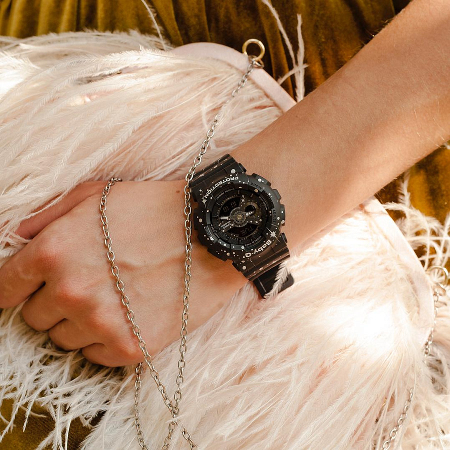 Часы Casio Baby-G BA-110ST-1ADR — пластик, Япония