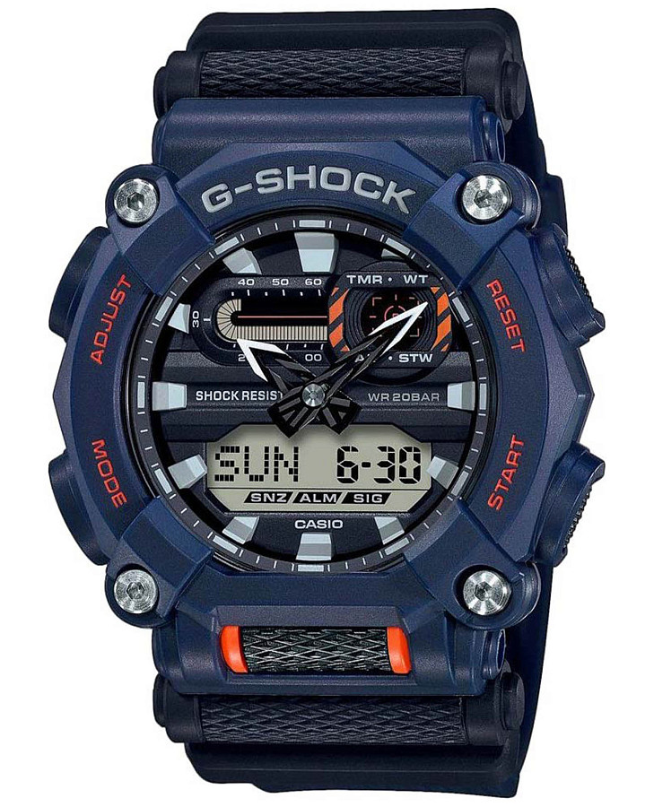 Часы Casio G-Shock GA-900-2A — мужские, черный