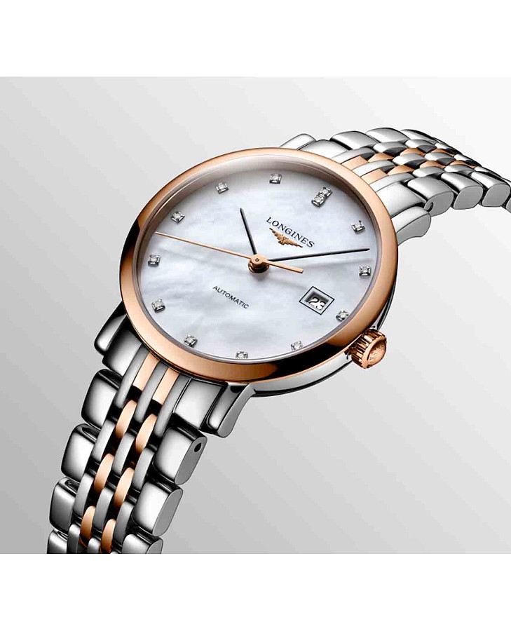 Часы Longines Elegant Collection L4.310.5.87.7 — металл сталь золото, Швейцария