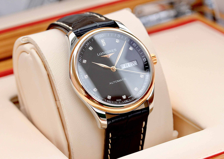 Часы Longines Master Collection L2.755.5.59.2 — механические, металл сталь