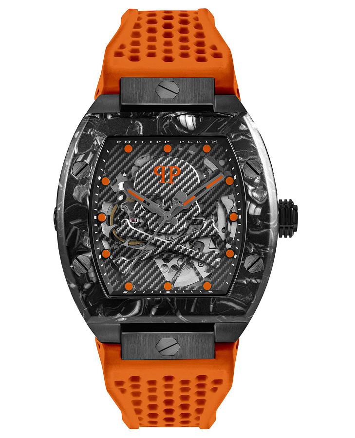 Часы Philipp Plein The Skeleton PWBAA1222 — мужские, черный