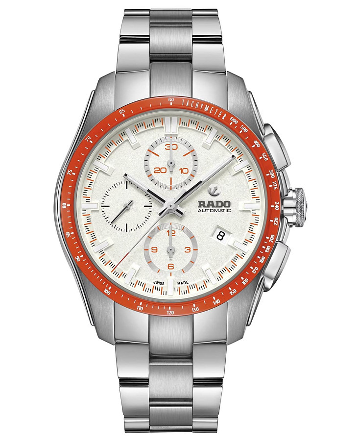 Часы Rado Hyperchrome Automatic Chronograph R32042013 — мужские, белый