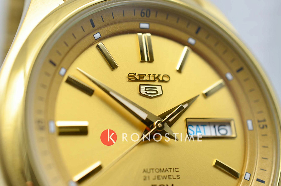 Часы Seiko 5 Regular SNKN96J1 — нержавеющая сталь с ip-покрытием, мужские