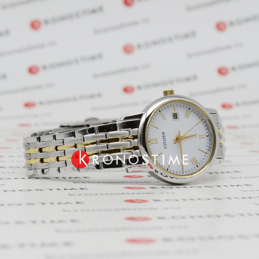 Часы Citizen Eco-Drive EW1584-59C — металл сталь, Япония