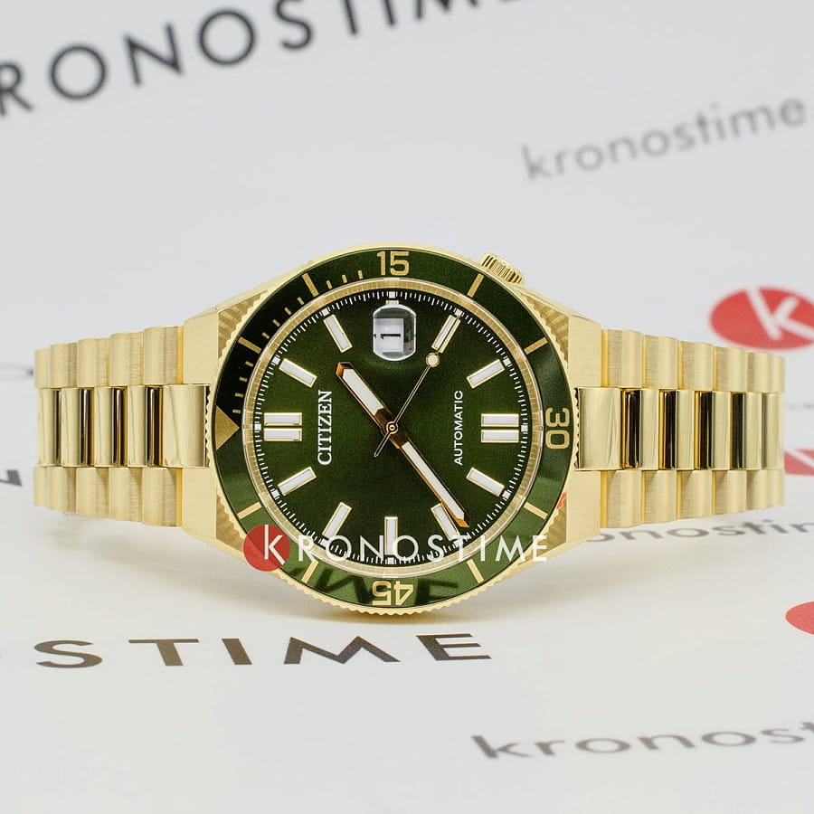 Часы Citizen Tsuyosa NJ0232-53X — механические, сталь металл