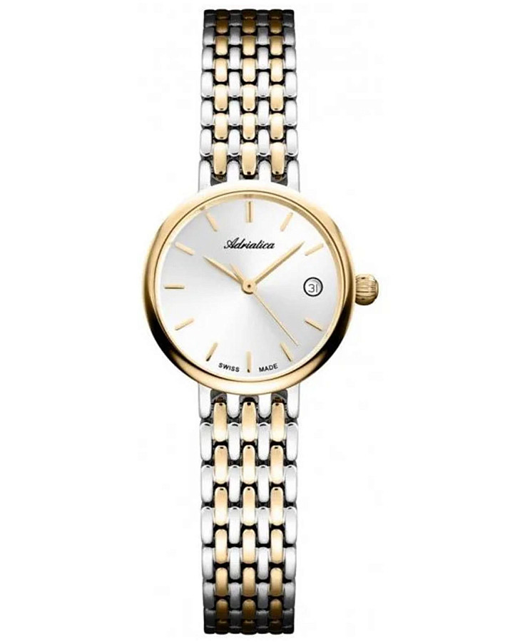 Часы Adriatica A3848.2113Q — женские, серебристый