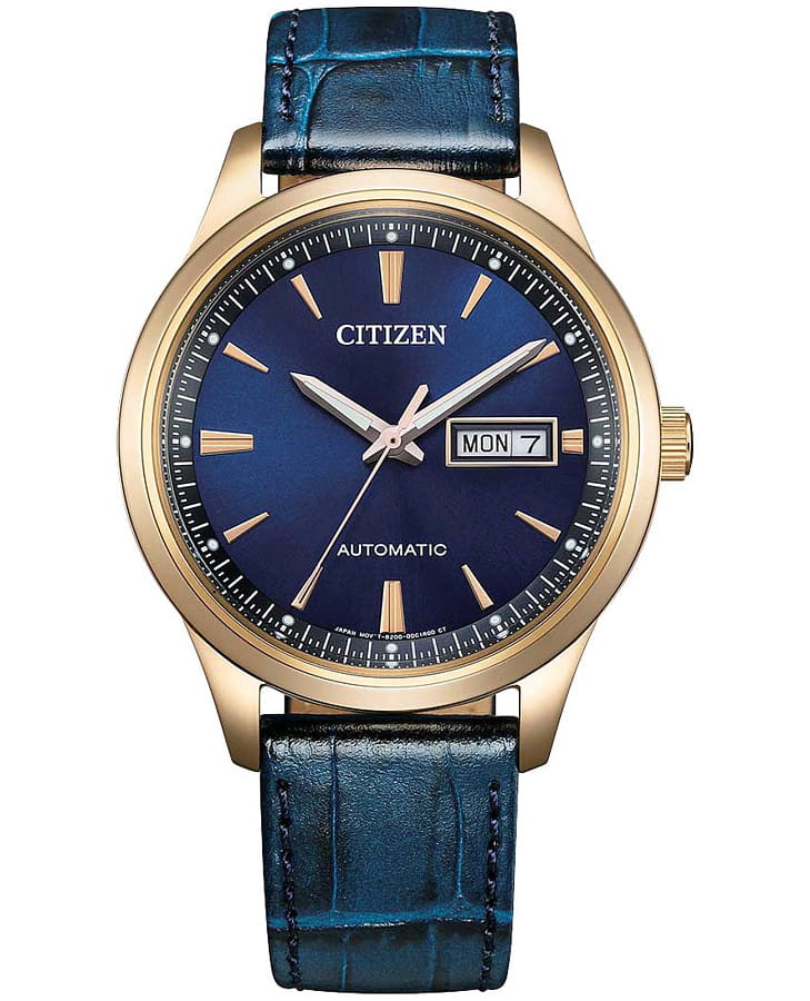 Часы Citizen Automatic NY4063-01L — мужские, синий