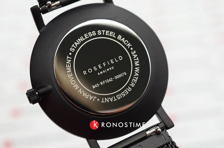 Часы Rosefield The Mercer MBB-M43 — сталь c pvd покрытием, женские