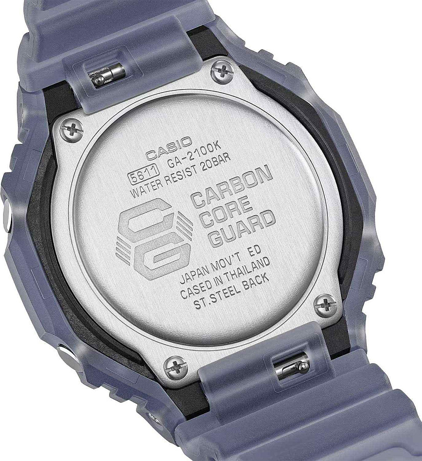 Часы Casio G-Shock GA-2100K-2A — карбон пластик, Япония