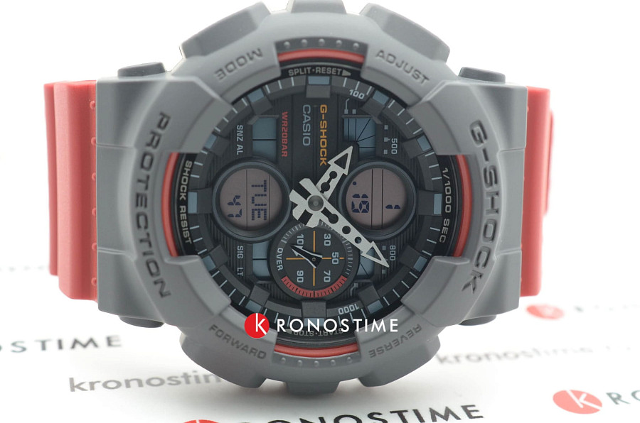 Часы Casio G-Shock GA-140-4A — пластик, мужские