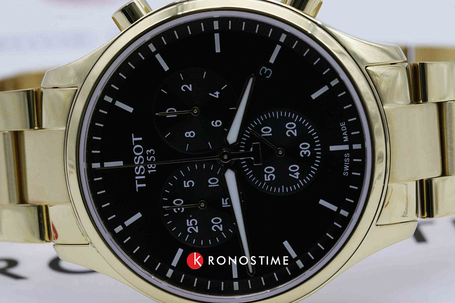 Часы Tissot Chrono XL Classic T116.617.33.051.00 — черный, сталь металл