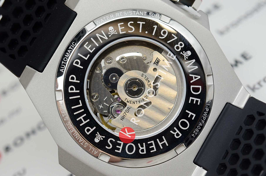 Часы Philipp Plein The Skull PWPFA0824 — мужские, черный