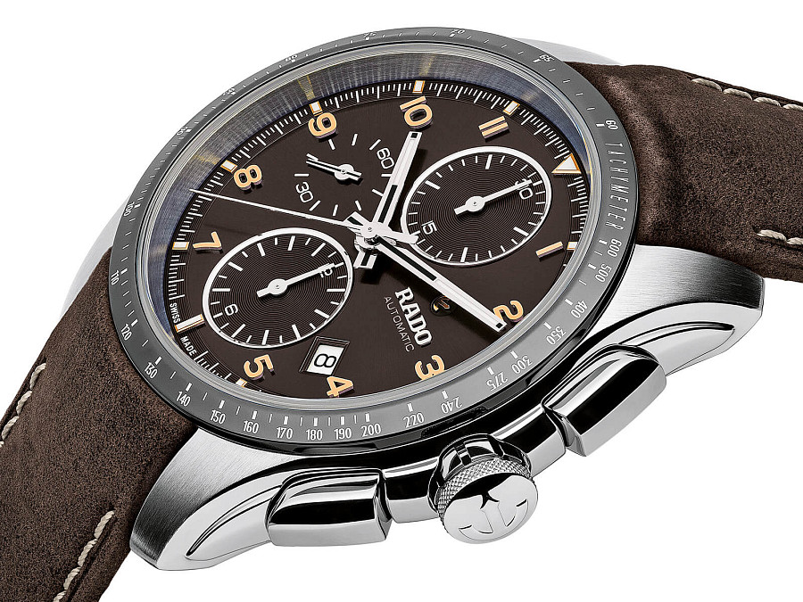 Часы Rado Hyperchrome Automatic Chronograph R32042305 — керамика сталь металл, Швейцария