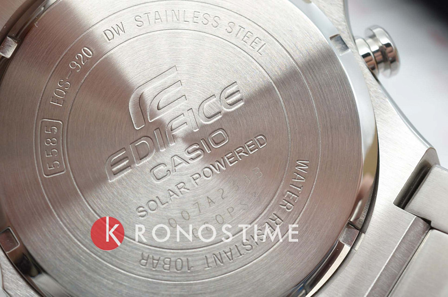 Часы Casio Edifice EQS-920DB-1BVUDF (EQS-920DB-1B) — кварцевые, Япония, мужские
