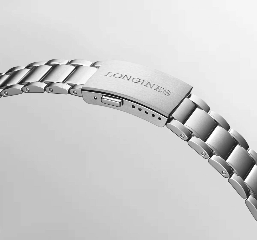 Часы Longines Spirit L3.802.4.50.6 — мужские, серебристый