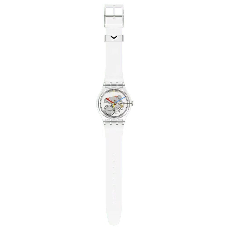 Часы Swatch New Gent Biosourced Swatch Pay! SO29K115-5300 — пластик, Швейцария