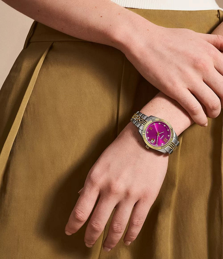 Часы Fossil Scarlette ES5337 — США, кварцевые