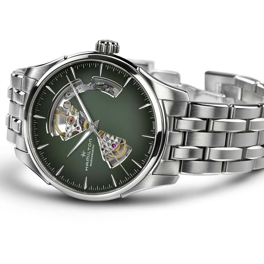 Часы Hamilton Jazzmaster Open Heart Auto H32675160 — сталь металл, Швейцария