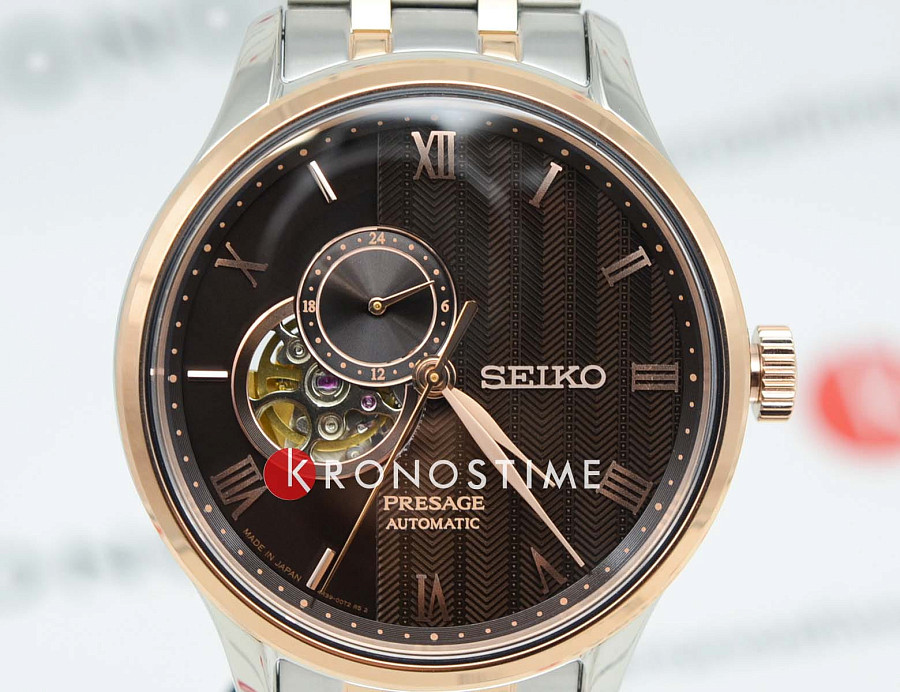 Часы Seiko Presage SSA466 — сталь металл, Япония