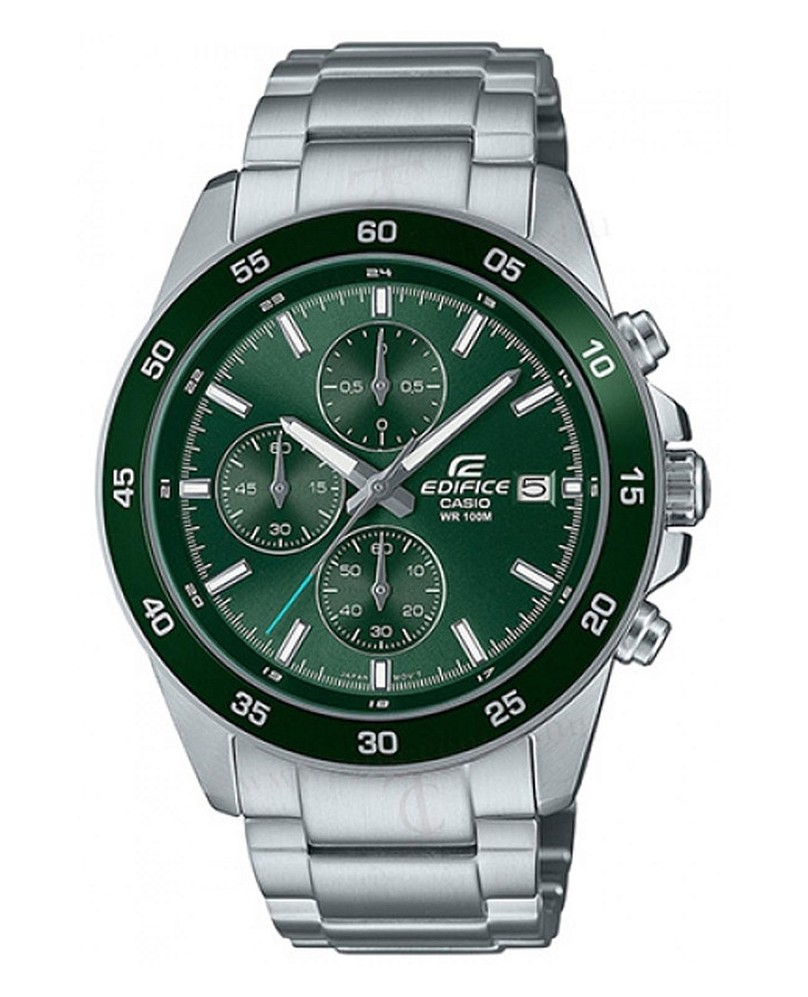 Часы Casio Edifice EFR-526D-3AVUDF (EFR-526D-3A) — мужские, зеленый